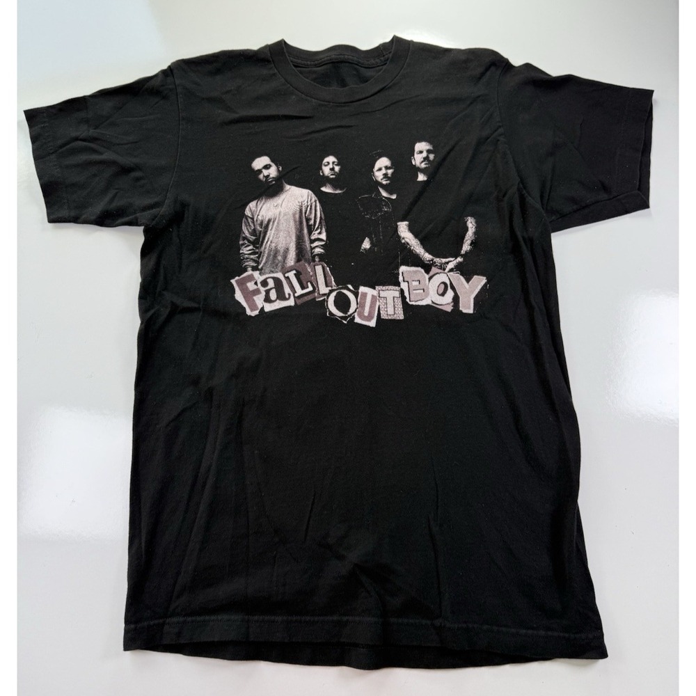 Fall Out Boy Stadium Rock And Roll Summer Tour 2021 T-Shirt Black Size XL